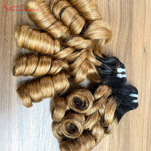 Vapeur Curl Oeuf Bouclés Trame Bundle Cheveux Expédition Rapide Dans Le Monde Entier Meilleur Service Pas Enchevêtrement Pas Mixte Vrais Cheveux génie trame - Product Image 4