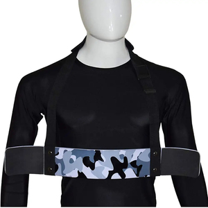 Cinturón de Soporte de Hombro Ajustable de Nailon con Patrón de Camuflaje, Ajuste Universal para Gimnasio, Correas de Compresión Transpirables - Product Image 4