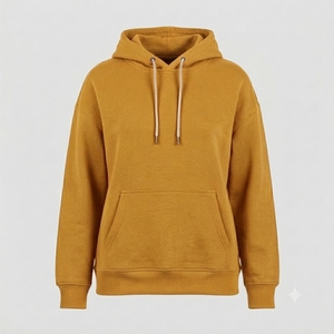 Sweat à capuche unisexe pour homme, coupe classique, personnalisé, doré, respirant, séchage rapide, jersey coton/polyester, hiver, brodé - Product Image 1