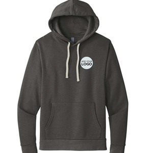 Sweat-shirt à capuche unisexe en molleton éponge, pull à capuche en molleton français chiné pour homme, en coton - Product Image 2