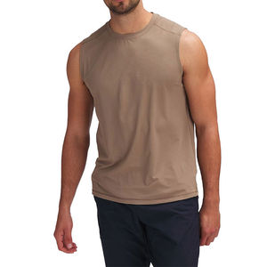 Custom Breathable Casual Knitted Tie Dye Embroidery Marathon <b>Running</b> Vest <b>Singlet</b> Tank Tops for Men - Product Image 1