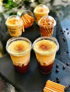 Factory Modern style Low Price Classic Design PP <b>Plastic</b> Cups with Lid Transparent Disposable Cups Custom Sizes 12oz to 24oz - Product Image 6