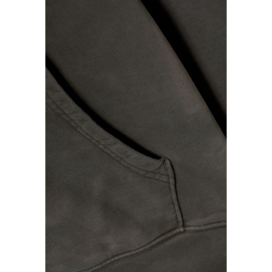 Sweat à capuche zippé pour homme de haute qualité, respirant, avec design effet soleil délavé, broderie personnalisée et teinture unie pour l'hiver - Product Image 4