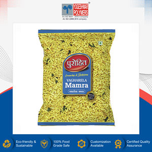 YOGESHWAR POLYMERS YP101 Proveedor Indio al por Mayor de Bolsas de Embalaje para Namkeen con Sellado Central de Grado Alimenticio, Película PET + LDPE Impresa y Personalizada - Product Image 2