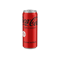 Coca-Cola Zero Sugar Light Vanilla et Plus du Vietnam, 320 ml, 24 canettes par carton, vente en gros internationale