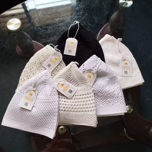 Chapeau Kufi Unisexe Africain Européen Tricoté Brodé à la Main Réglable Toutes Saisons Intérieur Extérieur Casquette Ondulée Creuse pour Cheveux - Product Image 6