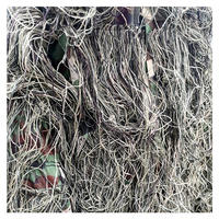 OEM 2026 Ensemble de camouflage Ghillie 3D imperméable pour la chasse et l'entraînement, comprenant veste, pantalon, capuche et sac de transport, en nylon sportif, avec accessoires
