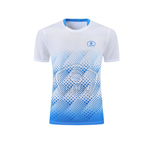 Uniforme de tennis pour hommes à prix raisonnable, logo personnalisé, couleur respirante, anti-plis, prix abordables, uniforme de tennis en polyester - Product Image 2