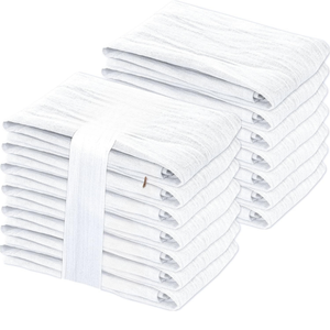 Essuie-tout de cuisine en coton tissé, couleur unie, 50x70cm, certifié OEKO-TEX, écologique, séchage rapide, personnalisable, vente en gros pour hôtels et restaurants - Product Image 6