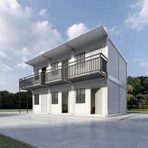 Appartamento Container a 2 Piani a Montaggio Rapido, Ecologico e Impermeabile, per Dormitorio e Alloggio Operai - Product Image 2