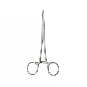 Pinzas Hemostáticas Halstead Rectas de 12.5cm, Modelo HMF-01, Acero Inoxidable, Instrumento Quirúrgico Reutilizable - Product Image 2