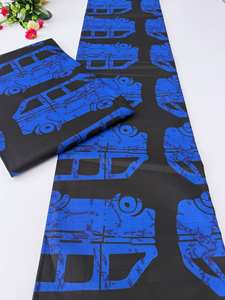 Tissu en coton authentique africain imprimé Ankara pour la confection de vêtements, l'artisanat et la mode par Hitjem Export Island Supplier - Product Image 5