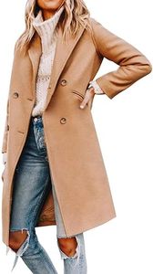 Manteau Trench Oversize à Simple Boutonnage, Long et Allongé, en Laine Chaude d'Hiver, Grande Taille, Respirant, Vente en Gros - Product Image 2