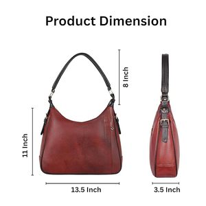 Sac à main en cuir de qualité supérieure à prix abordable, élégant pour femmes, idéal pour le bureau, les voyages et l'usage quotidien par M/S SHAAD HANDICRAFTS - Product Image 3