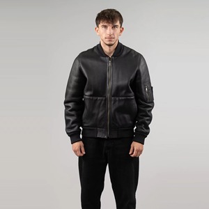 Hot Selling <b>Men</b> Clothing <b>Leather</b> <b>Jacket</b> New Fashion <b>Leather</b> <b>Jacket</b> For <b>Men</b> Windproof <b>men</b> <b>Leather</b> <b>Jacket</b> - Product Image 2