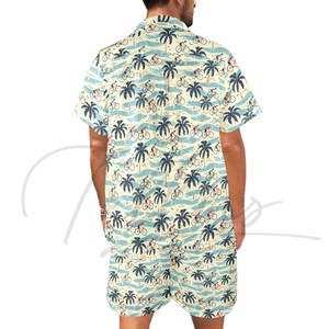 Camisa de Playa de Manga Corta para Hombre, OEM, Camisas Tropicales de Verano, Camisa Hawaiana Estampada para Hombre, Ropa de Verano Moderna para Hombre - Product Image 3