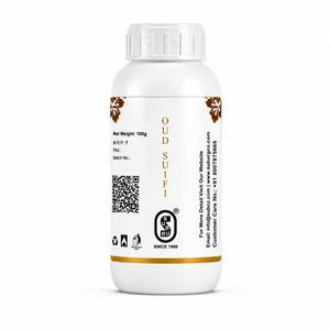 Fragancia Oud Sufi Tea, Aroma Amaderado, 100g, Botella Blanca, Aceite de Perfume para Aromaterapia, Spa y Masajes - Product Image 1