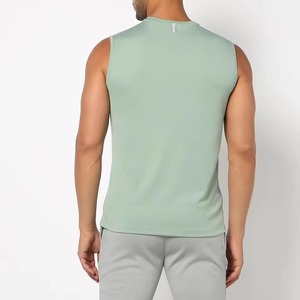 Camiseta Deportiva sin Mangas para Hombre, Elegante y Atlética, Cómoda, Transpirable, Ajuste Veraniego, 100% Algodón Ecológico, Secado Rápido, Alta Calidad - Product Image 6