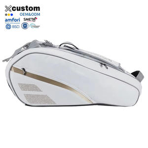 กระเป๋าใส่ไม้เทนนิสไนลอนกันน้ำความจุสูง พร้อมช่องเก็บของแบบ Thermo Shield ดีไซน์ทันสมัยระดับมืออาชีพ ปรับแต่งได้ - Product Image 2