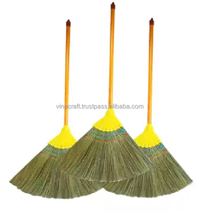Balai en herbe de coco fait main en gros, matière première pour balai en herbe, balai en herbe de tigre - Product Image 5