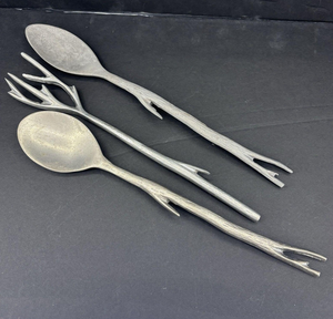 Top Trending Luxury Metal Stainless Steel Mirror Polished <b>Forks</b> Cutlery Set New Design Flatware Sets Customized at Low Price - Product Image 1