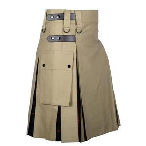 Tartan écossais national, kilt de qualité supérieure en laine acrylique, kilt écossais pour hommes - Product Image 3