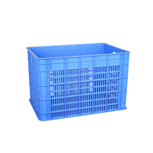 Heavy Duty Mesh Plastic <b>Storage</b> <b>Crate</b> Stackable Industrial Logistics Container Reusable Ventilated Vegetable Packing Warehouse - Product Image 4