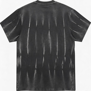 T-shirt à manches courtes pour homme en coton 100% noir avec impression spéciale 86, col rond, coupe classique, design en jersey tricoté décontracté - Product Image 5