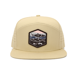 Casquette Snapback 7 Panneaux en Toile avec Patch Tissé, Imperméable et Résistante à l'Eau, Design Personnalisé Découpé au Laser, Strass, Réglable, Unisexe - Product Image 2