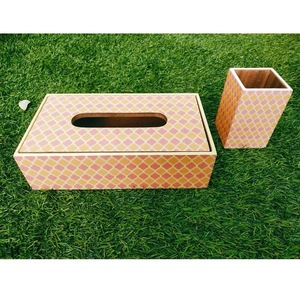 ILAHI's Marbled MDF <b>Printed</b> Rectangular Baking Paint Multifunctional Handmade Kitchen Tabletop Non-folding Single Holder <b>Rack</b> - Product Image 4
