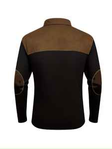 Sweat-shirt à col personnalisé, nouveau style, vente en gros, design sur mesure pour hommes, vêtements d'hiver, sweat-shirt décontracté à manches longues, vêtements d'extérieur - Product Image 2