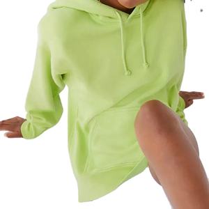 Sudadera de gran tamaño suave de algodón informal de alta calidad para mujer, gran oferta, Sudaderas con cuello con capucha de manga larga, ajuste holgado frontal - Product Image 2