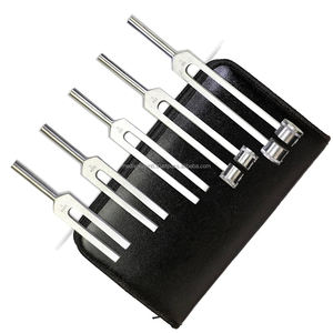 Instruments de test de vibration, jeu de diapasons pondérés C128 256 512 1024 2048 pour diagnostic et thérapie sonore, vente en gros - Product Image 6