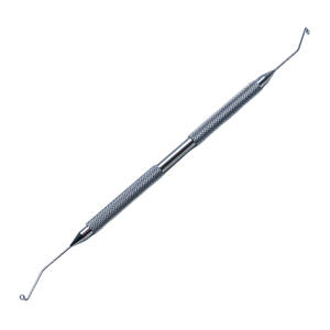Ponceuse manuelle double embout en acier de qualité supérieure pour Algerbrush et capsules, certifiée CE ISO, instrument chirurgical ophtalmique antérieur et postérieur - Product Image 2