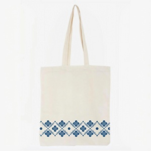 Sac fourre-tout en toile ECOIRA avec fermeture éclair, taille personnalisable et longue poignée, fabriqué au Gujarat pour un usage quotidien - Product Image 1