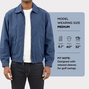 Versatile Men's Denim <b>Lightweight</b> <b>Jacket</b> Full Zip <b>Waterproof</b> Windbreaker Front Logo Casual Outdoor Athletic <b>Running</b> Sportswear - Product Image 4