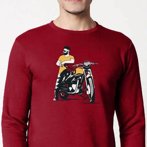 Cozy sweatshirt with a brushed inner layer, keeping you warm and comfortable in <b>cooler</b> weather. - Product Image 5