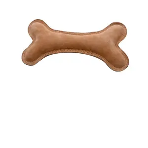 Juguete para perros Hueso de cuero Indestructible Perro Masticar Chew Able Masticar Juguetes Juguete para gatos Mascotas Proveedores y todos los accesorios 100 piezas