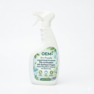 Eco-Friendly Liquid Multi-Purpose <b>Tile</b> & Kitchen All-Surface Foam Insect Repellent Cleaner for Home Use - Product Image 1