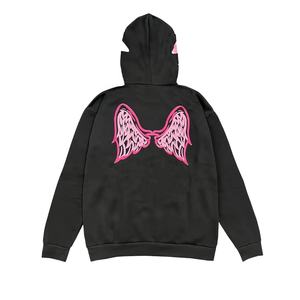 Pull à Capuche Unisexe Personnalisé avec Imprimé Ailes, Respirant, Écologique, Séchage Rapide, Décontracté, Logo Brodé, Streetwear Femme, Vente en Gros - Product Image 2