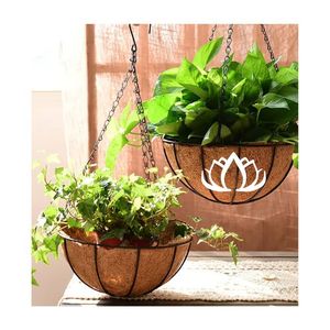 Maceta Colgante de Fibra de Coco 2026, Económica y Duradera, para Cultivo de Plantas y Decoración, Retiene la Humedad - Product Image 1