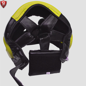Best Custom Design Cowhide Leather MMA <b>Dummy</b> Head Guard Sparring Helmet Protector Quick Dry Fabric for Boxing Training Fighting - Product Image 5