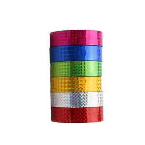 Bulk Iridescent Holographic Tape Roll Strong Adhesive DIY Craft Tape for <b>Scrapbooking</b> Decoration Gift Wrapping & Art Projects - Product Image 2