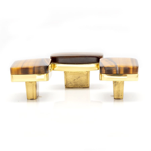 Polished Animal Nautical Solid Buffalo Horn Cabinet <b>Knob</b> Eco-Friendly Home Decor From India By HF Crafts - Product Image 1