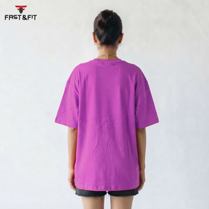 Camiseta de Verano para Mujer de Algodón Ecológico con Impresión Personalizada de Alta Calidad al por Mayor con su Marca - Product Image 2