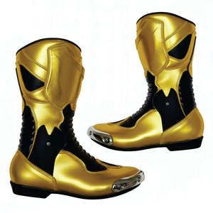 Bottes de moto imperméables respirantes et antidérapantes pour homme, hauteur cheville et genou, pour course de motocross 2026 - Product Image 1