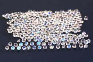 Rainbow Moonstone Round 2.5mm Cut Loose Gemstone Bulk Supplier Factory Price Gemstone Fine Quality for Jewelry Making Wholesale - Product Image 2