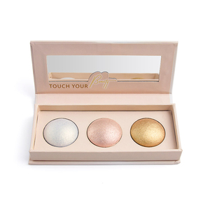 Paleta de Iluminadores en Polvo de 3 Tonos, Polvo Brillante para un Rostro y Cuerpo Luminosos - Product Image 2