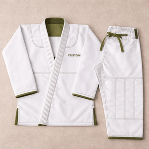 Kimono de Jiu Jitsu para Hombre Adulto, Ligero, Duradero, Reforzado, de Algodón, Uniforme de Artes Marciales para Entrenamiento - Product Image 6