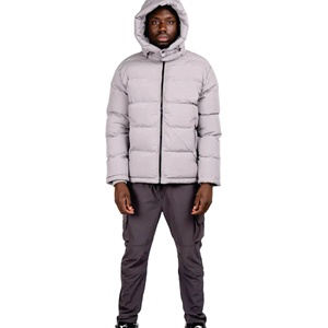 2026 Premium <b>Mens</b> Hooded Winter Puffer <b>Jacket</b> OEM Custom Warm Plus Size Waterproof Breathable Streetwear Fashion Outdoor Sports - Product Image 1